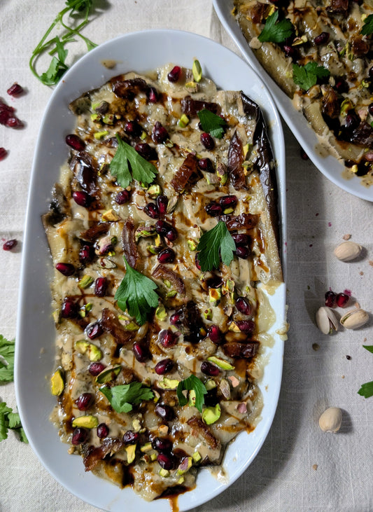 Vegan Eggplant Carpaccio